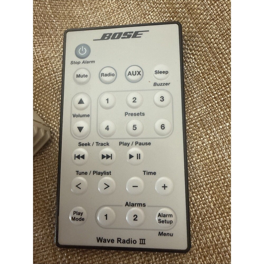 OEM Bose Wave Soundtouch WiFi Music System Series Remote Control White
